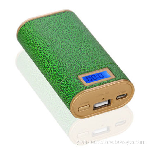 5,200mAh power bank with digital display function mobile charger